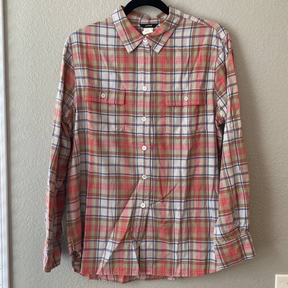 J Crew Popover Shirt